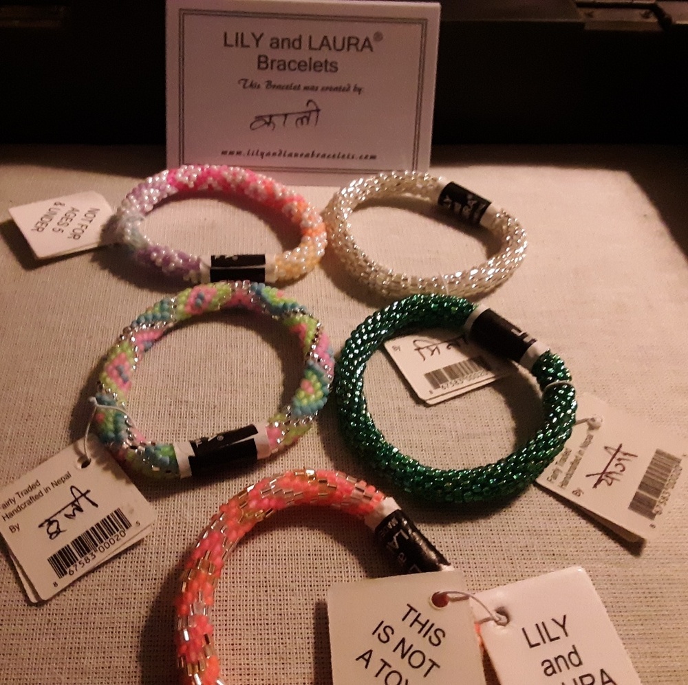 Children's authentic Lilly& Laura Bracelets